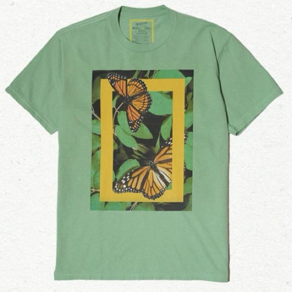 National Geographic x Parks Project Butterfly Tee XS NWT Rare Graphic Shirt
